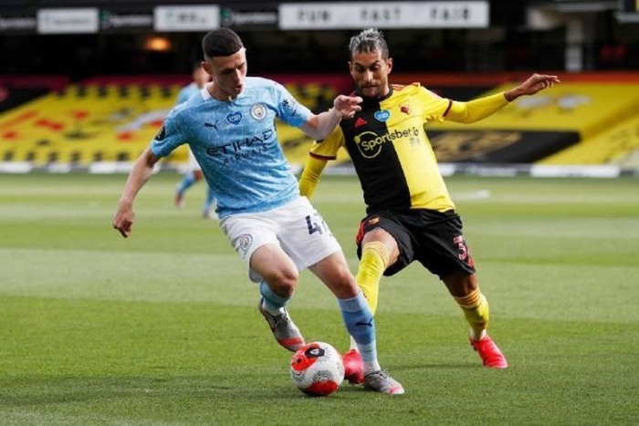 Trận đấu Manchester City vs Watford